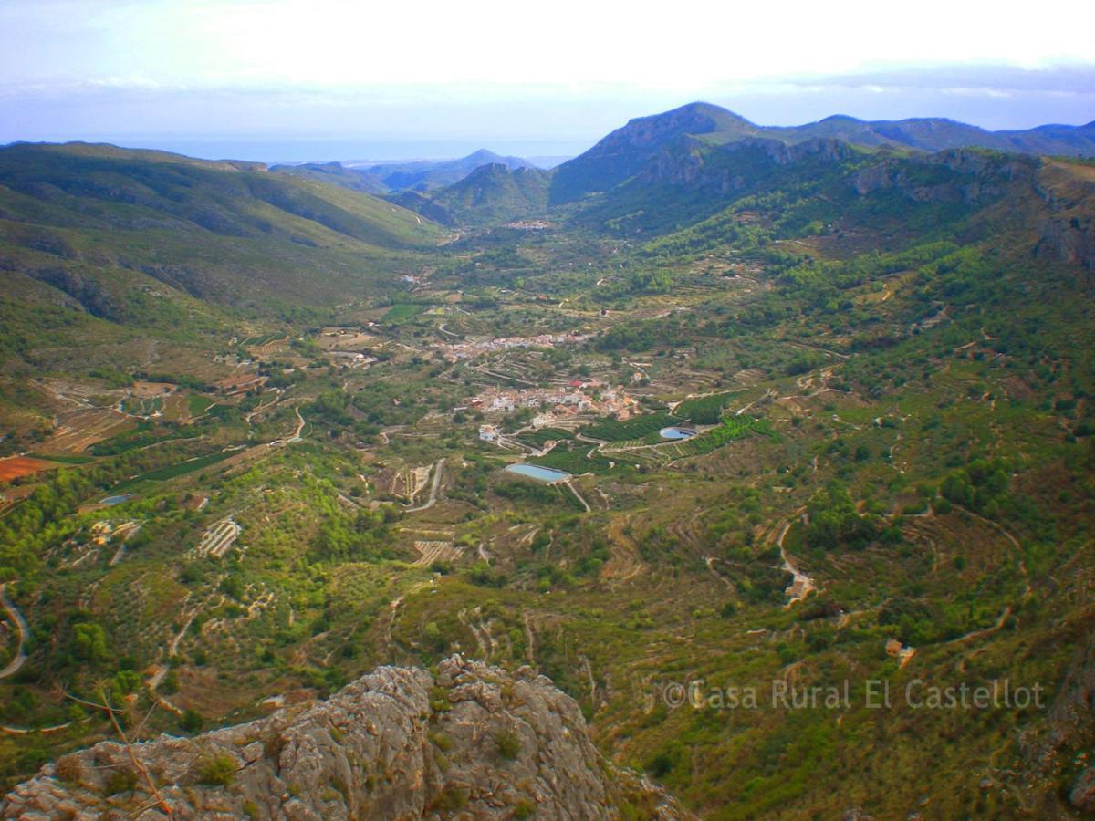 Buhardilla Rústica en la Vall de Gallinera Aparthotel Patró Exterior foto