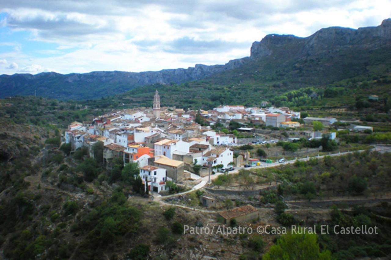 Buhardilla Rústica en la Vall de Gallinera Aparthotel Patró Exterior foto
