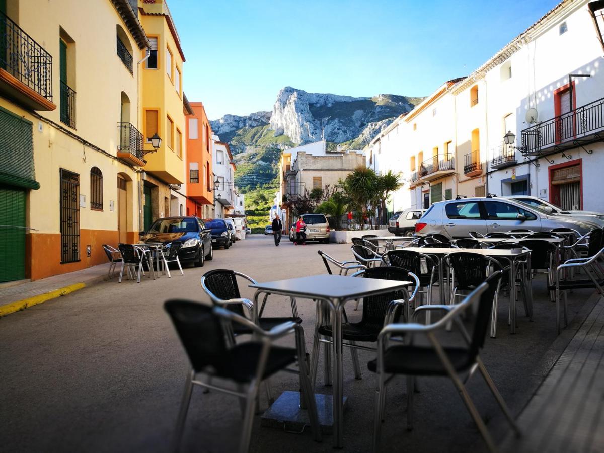 Buhardilla Rústica en la Vall de Gallinera Aparthotel Patró Exterior foto