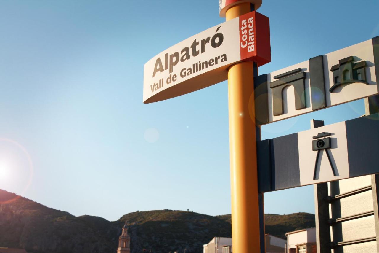 Buhardilla Rústica en la Vall de Gallinera Aparthotel Patró Exterior foto
